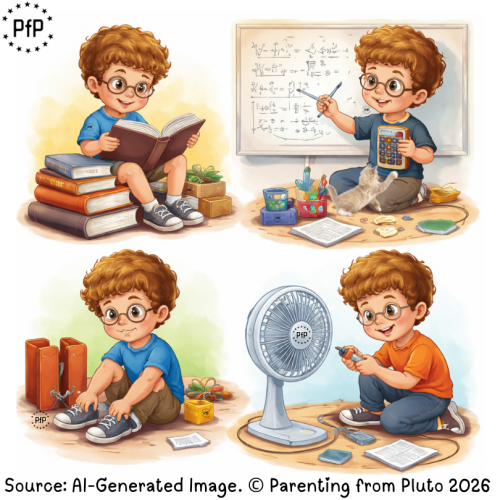 Asynchronous Illustration for Parenting from Pluto © copyright